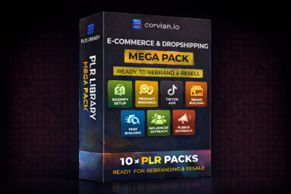 E-COMMERCE & DROPSHIPPING — MEGA PACK