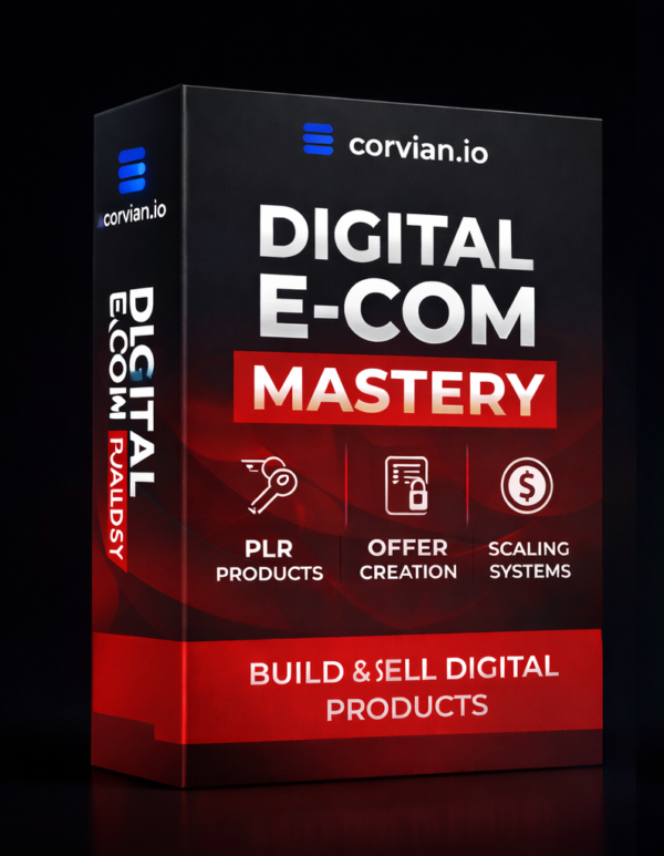 Digital E-com Mastery Corvian.io